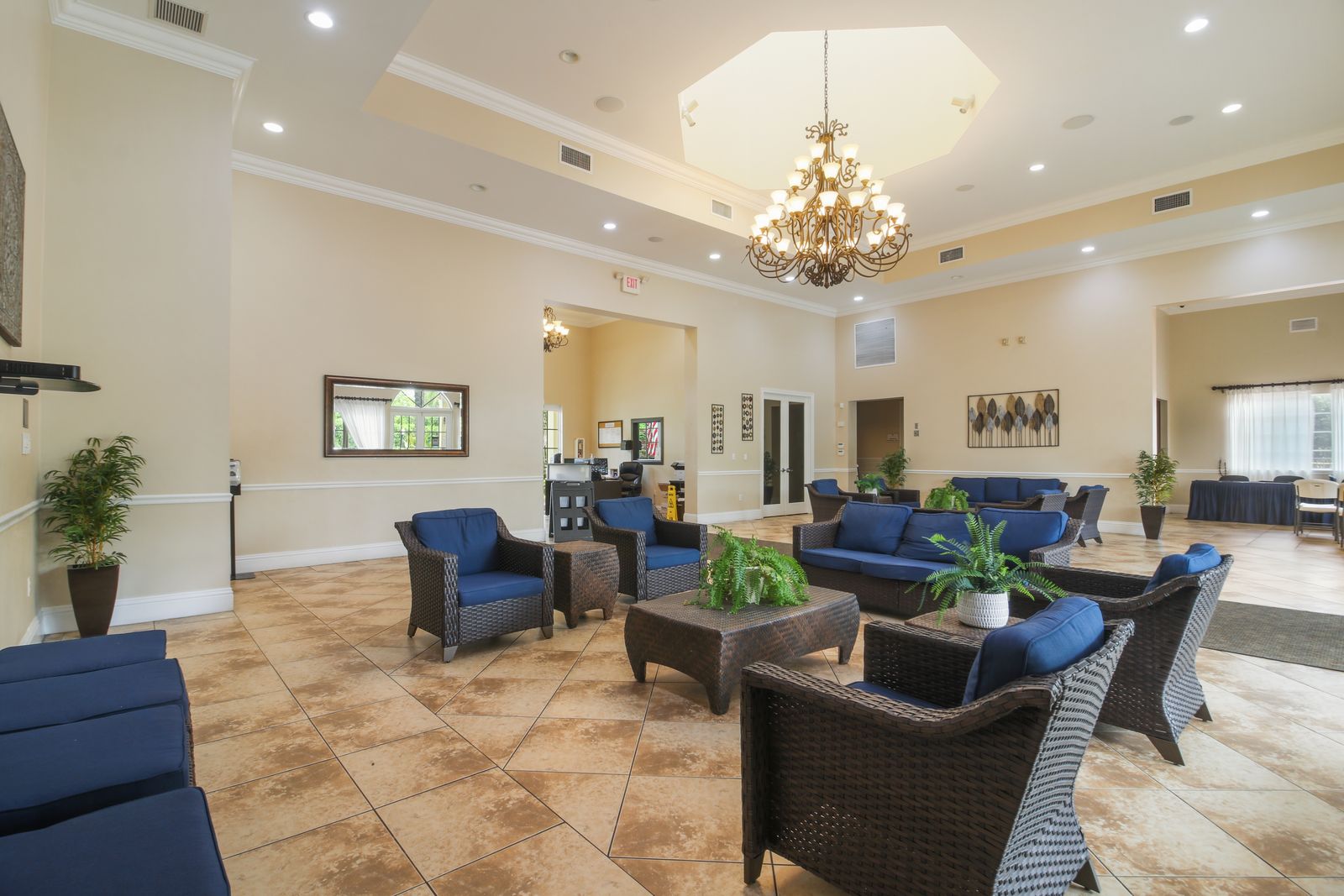 Inside the clubhouse