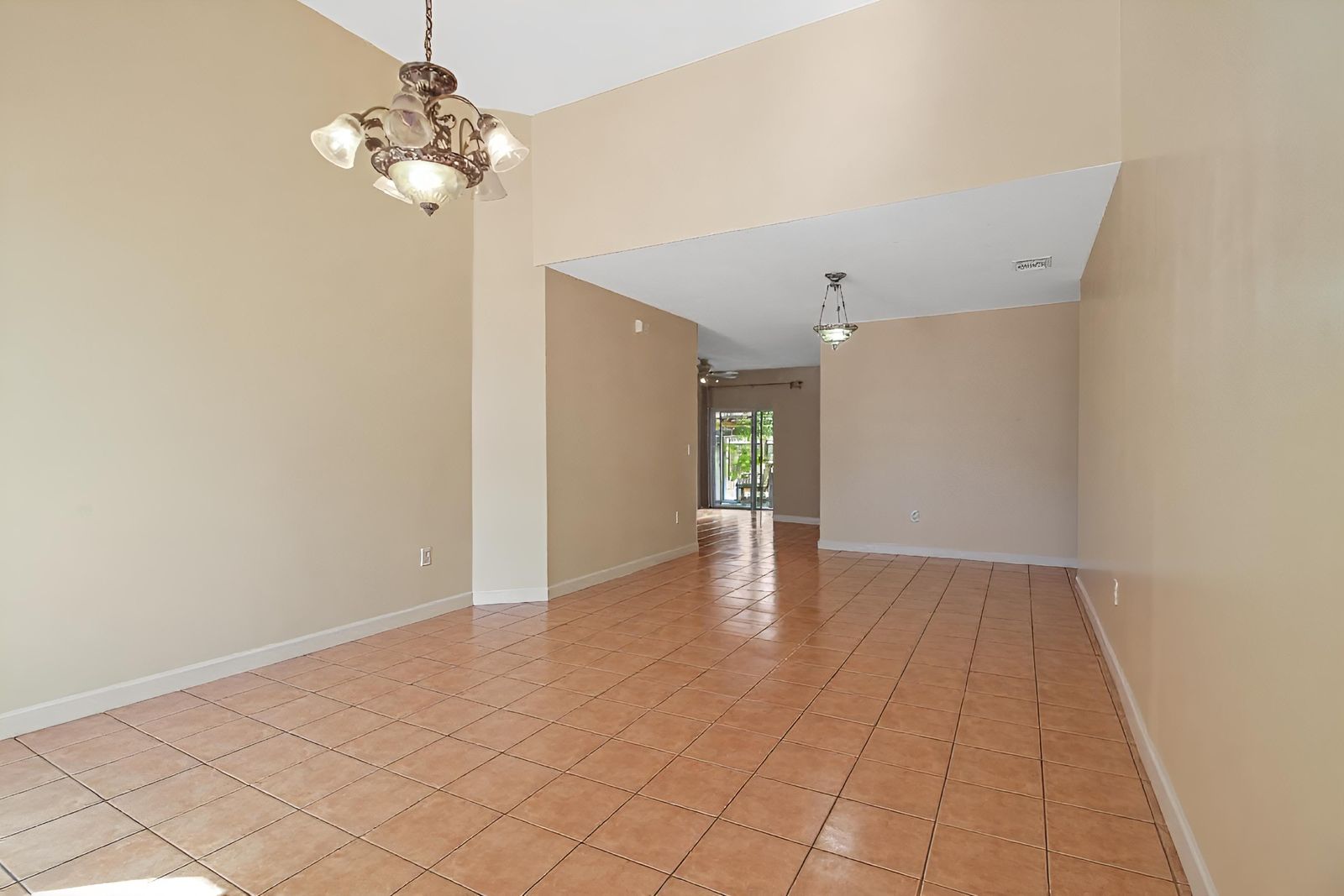 Living and dining room