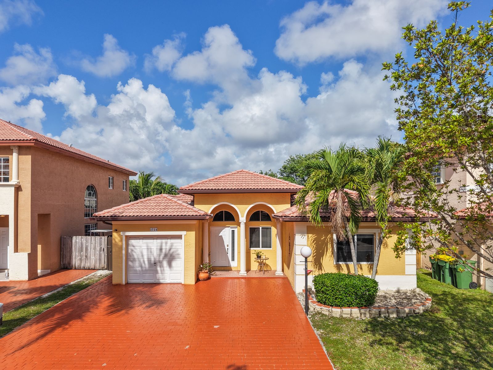 Front of the home