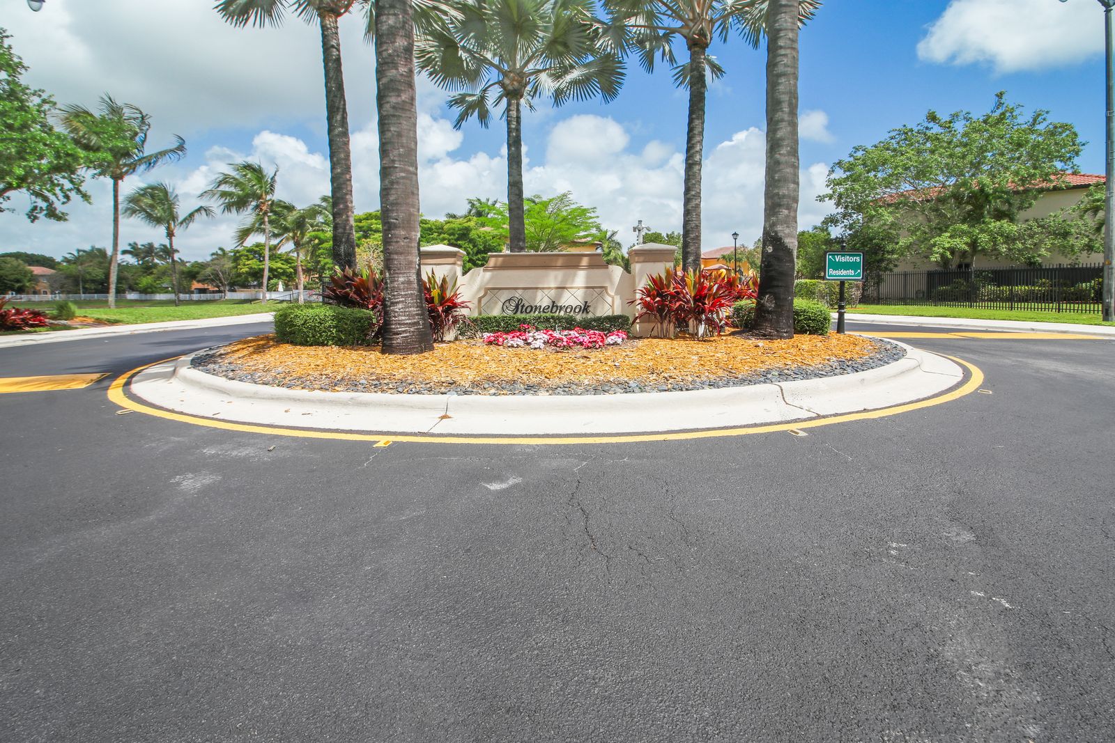 Gated entrance
