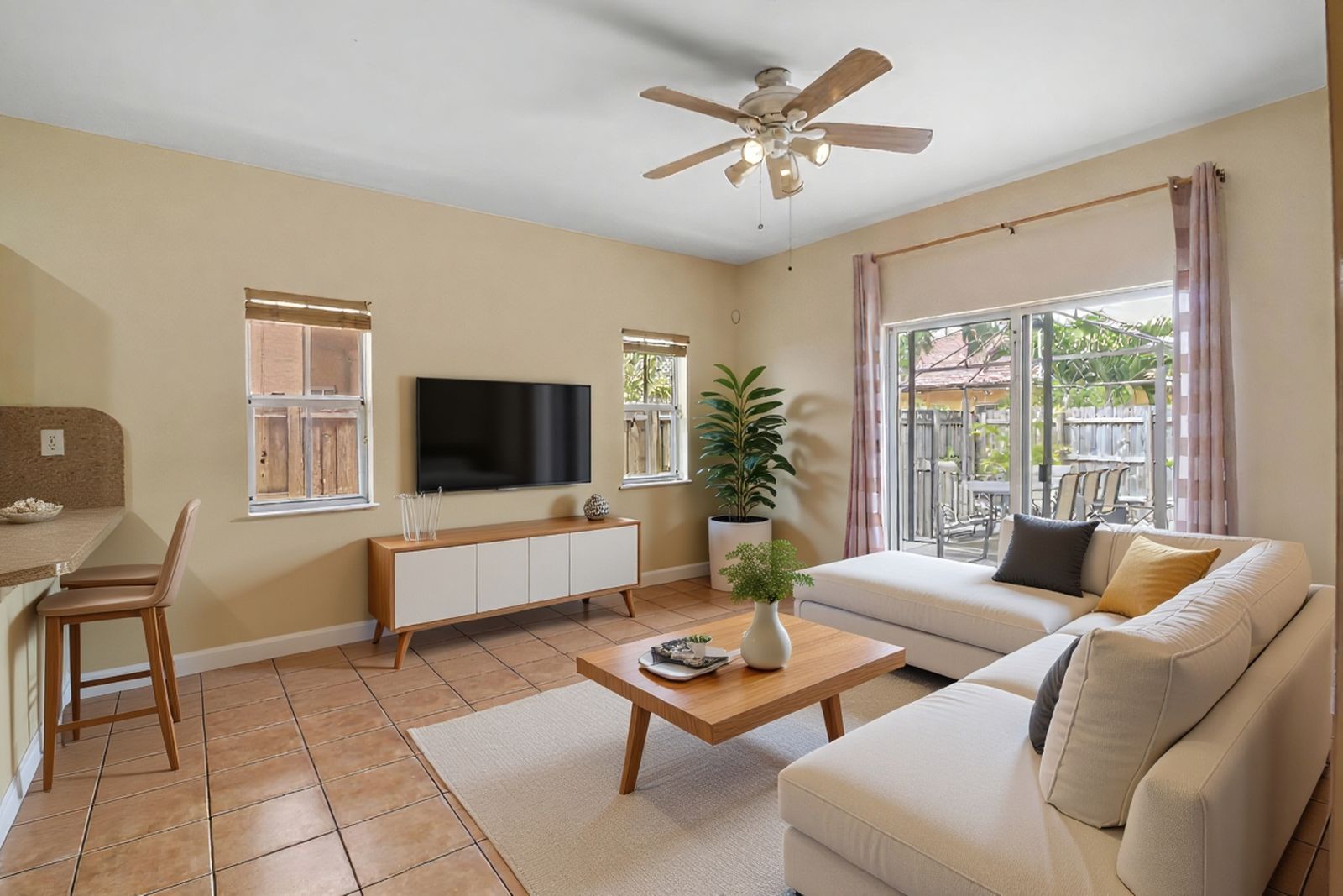 Family room as a second living space